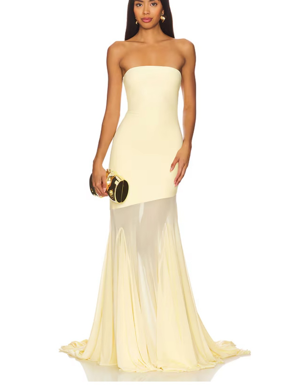 Dahlia Gown in Butter Yellow